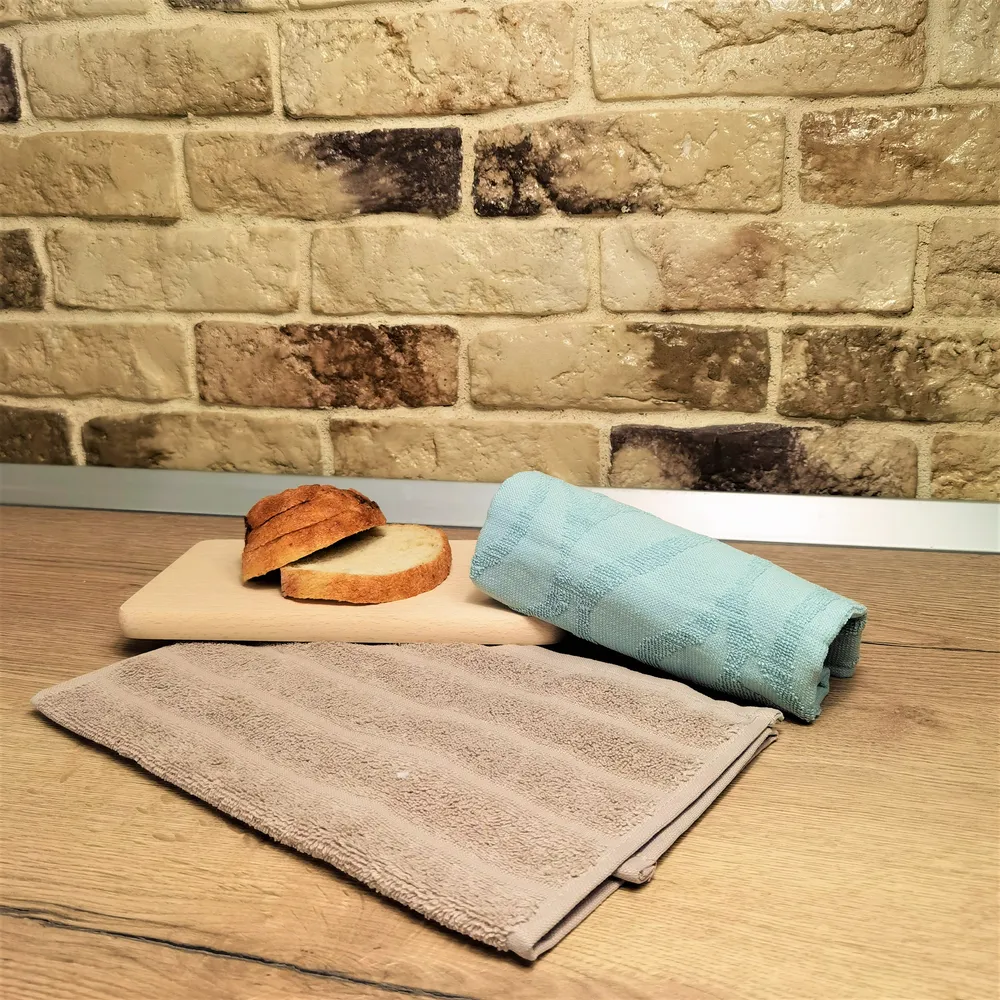 Set 2 prosoape bucatarie Relaxia Home Deco 21 - 100% Bumbac, 30x50 cm